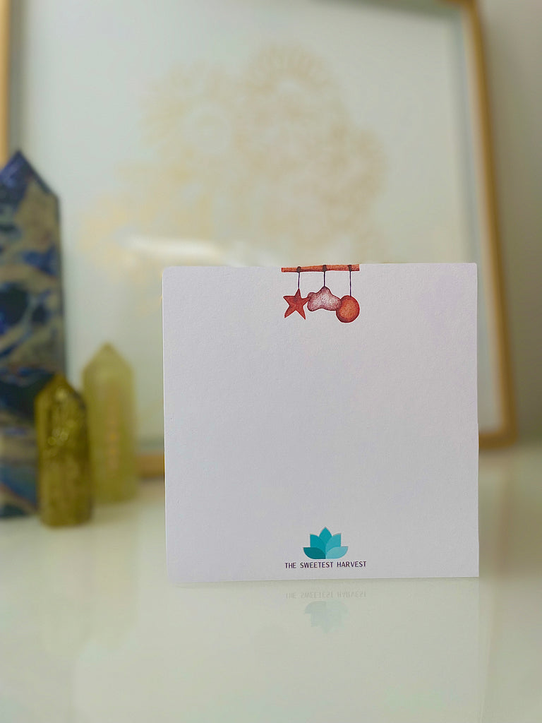 Welcome to the World Card - Boho Baby Mobile - The Sweetest Harvest