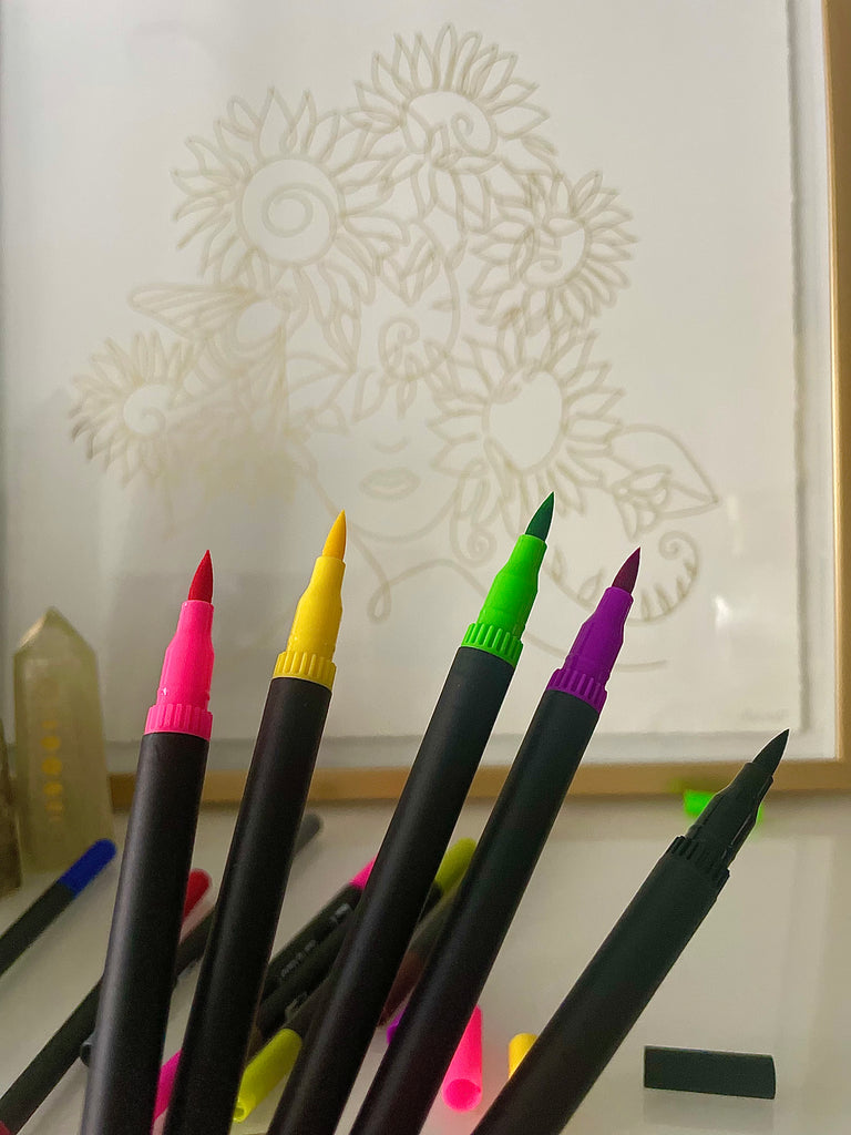 Watercolour Dual Tip Markers - The Sweetest Harvest